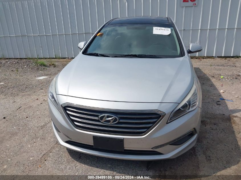 2015 Hyundai Sonata Limited VIN: 5NPE34AFXFH126126 Lot: 39499159