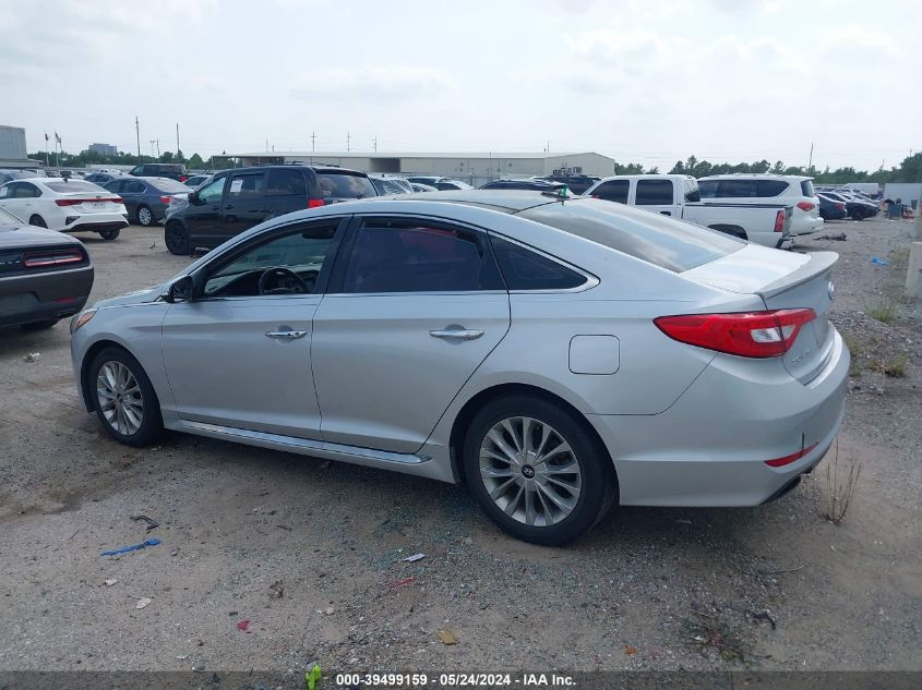 2015 Hyundai Sonata Limited VIN: 5NPE34AFXFH126126 Lot: 39499159