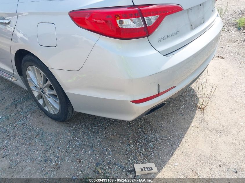 2015 Hyundai Sonata Limited VIN: 5NPE34AFXFH126126 Lot: 39499159