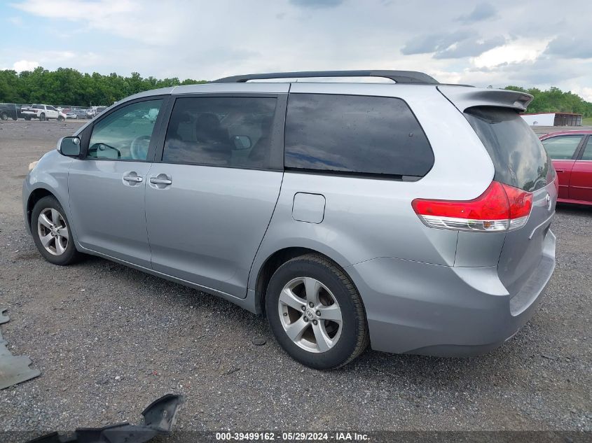 2011 Toyota Sienna Le V6 VIN: 5TDKK3DC8BS041095 Lot: 39499162