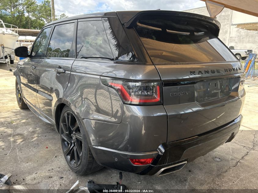 2019 Land Rover Range Rover Sport VIN: SALWV2SV0KA826479 Lot: 39499165