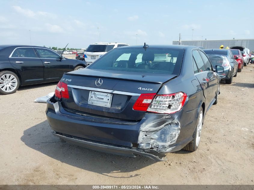 2012 Mercedes-Benz E 350 4Matic VIN: WDDHF8JB1CA613085 Lot: 39499171