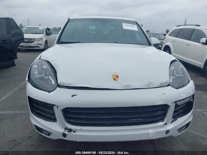 2016 Porsche Cayenne S VIN: WP1AB2A22GLA95856 Lot: 39499186