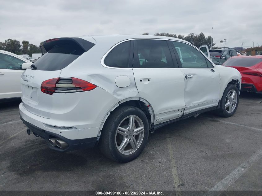 2016 Porsche Cayenne S VIN: WP1AB2A22GLA95856 Lot: 39499186