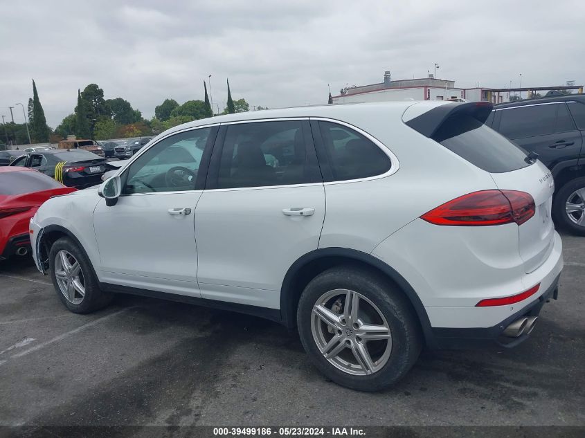 2016 Porsche Cayenne S VIN: WP1AB2A22GLA95856 Lot: 39499186