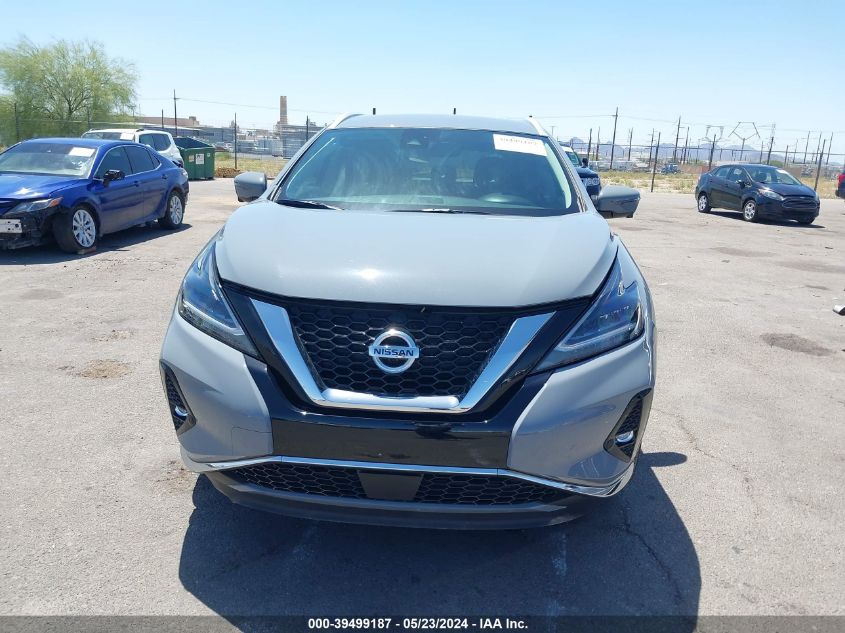 2022 Nissan Murano Sl Fwd VIN: 5N1AZ2CJXNC112798 Lot: 39499187