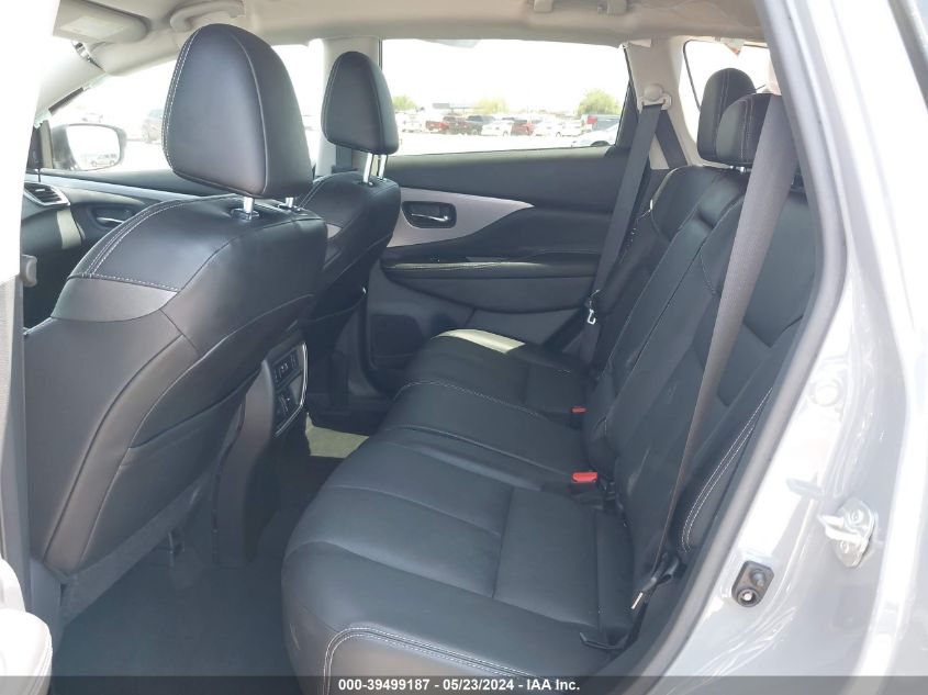 2022 Nissan Murano Sl Fwd VIN: 5N1AZ2CJXNC112798 Lot: 39499187