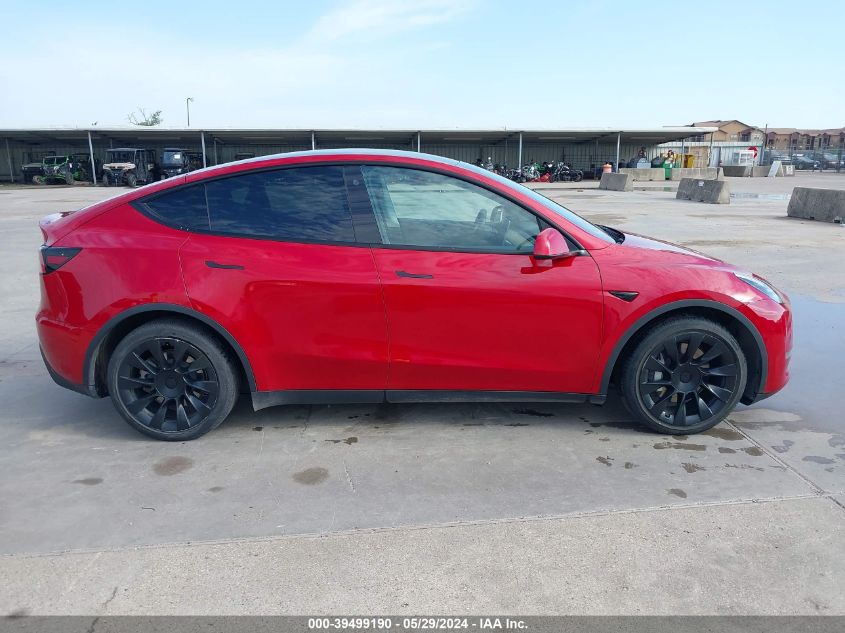 2021 Tesla Model Y Long Range Dual Motor All-Wheel Drive VIN: 5YJYGDEE1MF067868 Lot: 39499190