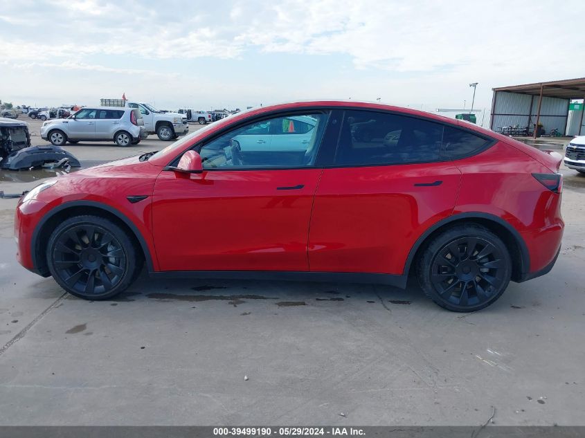 2021 TESLA MODEL Y LONG RANGE DUAL MOTOR ALL-WHEEL DRIVE - 5YJYGDEE1MF067868