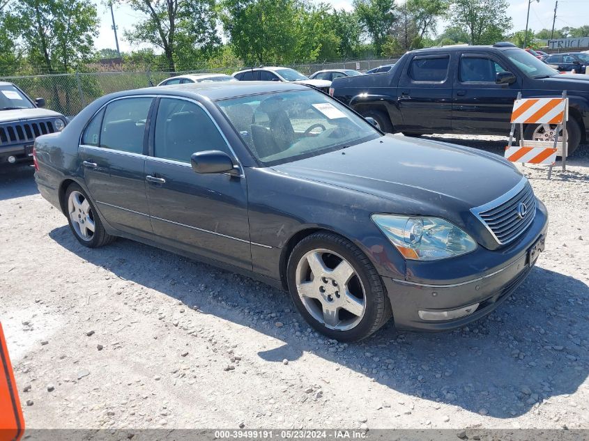 2005 Lexus Ls 430 VIN: JTHBN36F655001525 Lot: 39499191