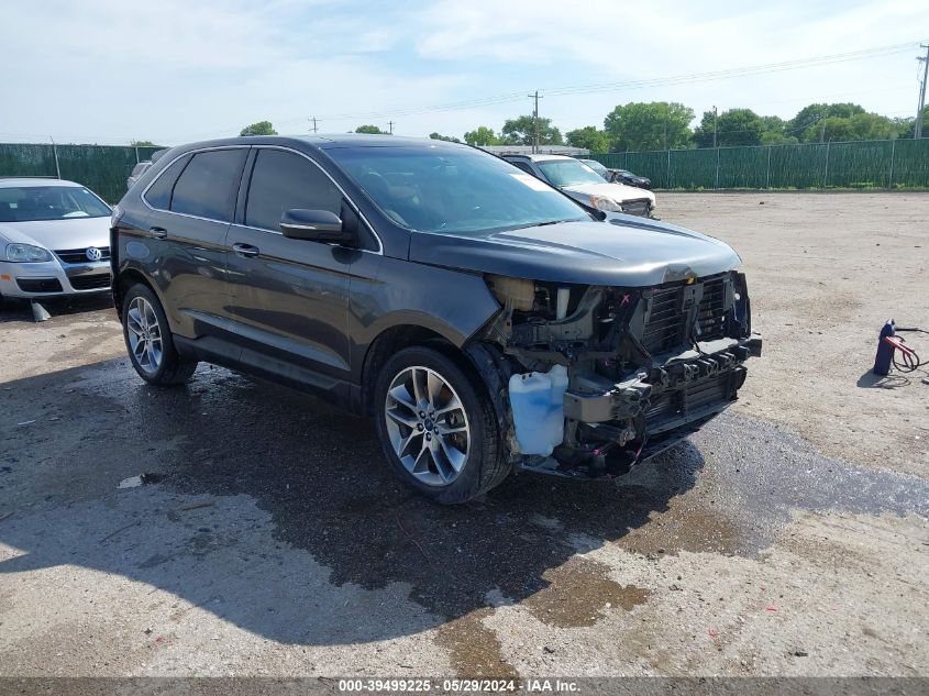 2018 Ford Edge Titanium VIN: 2FMPK4K95JBC00055 Lot: 39499225