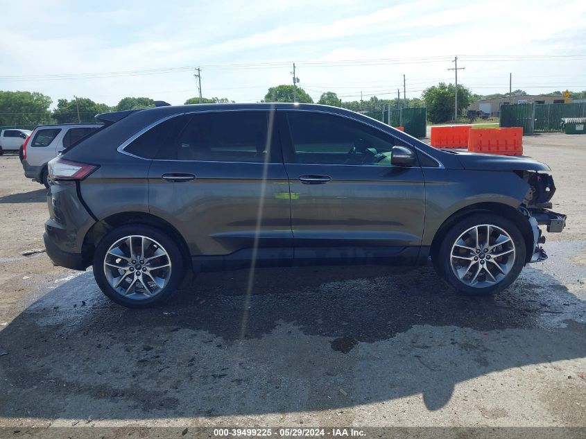 2018 Ford Edge Titanium VIN: 2FMPK4K95JBC00055 Lot: 39499225