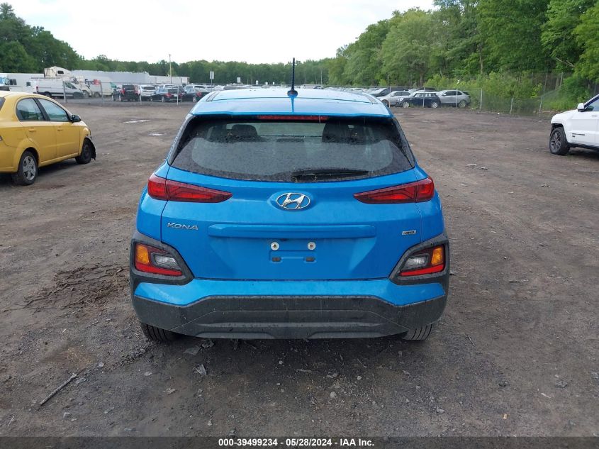 2019 Hyundai Kona Se VIN: KM8K1CAA6KU306805 Lot: 39499234