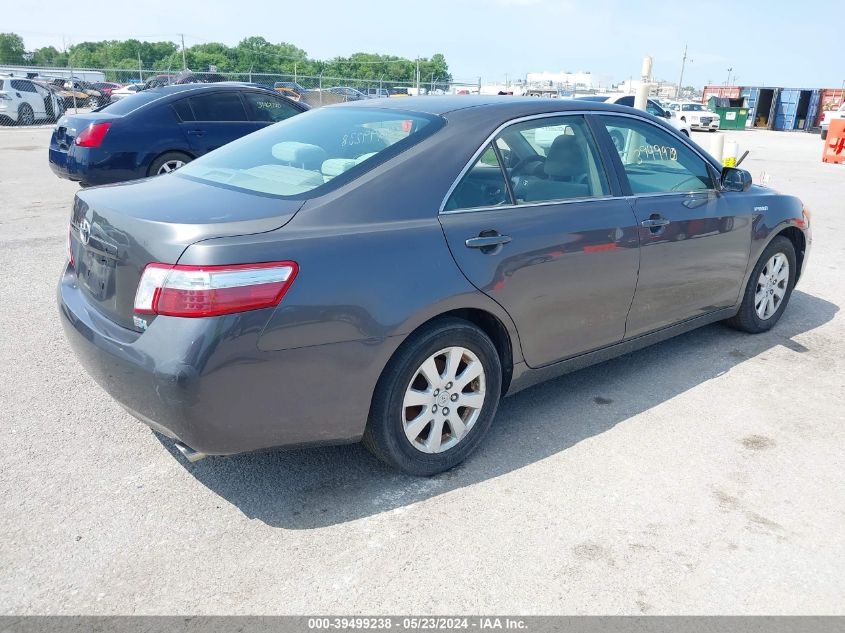 2007 Toyota Camry Hybrid VIN: JTNBB46K973001378 Lot: 39499238