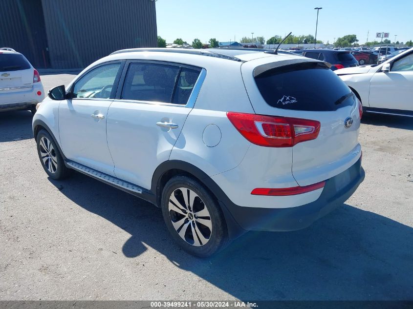 2013 Kia Sportage Ex VIN: KNDPCCA20D7518436 Lot: 39499241