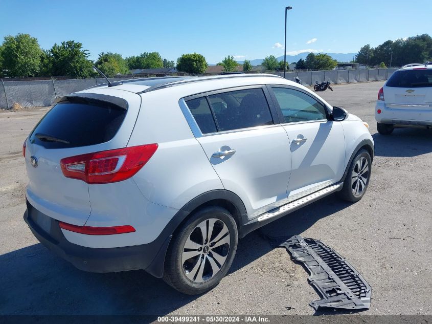 2013 Kia Sportage Ex VIN: KNDPCCA20D7518436 Lot: 39499241