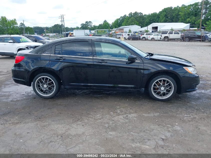 2012 Chrysler 200 Lx VIN: 1C3CCBAB6CN145121 Lot: 39499242