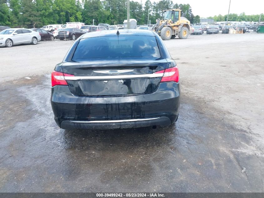 2012 Chrysler 200 Lx VIN: 1C3CCBAB6CN145121 Lot: 39499242