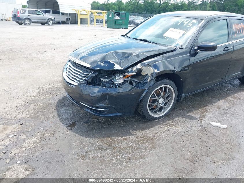 2012 Chrysler 200 Lx VIN: 1C3CCBAB6CN145121 Lot: 39499242