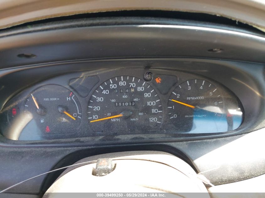 1998 Ford Taurus Se VIN: 1FAFP58S7WG188076 Lot: 39499250