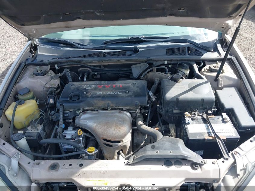 2003 Toyota Camry Le VIN: JTDBE32K030224433 Lot: 39499254