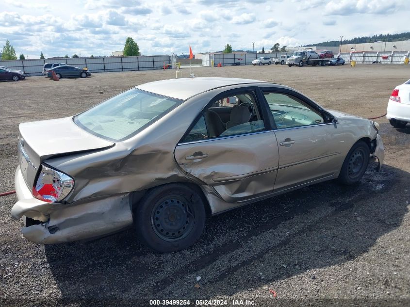 2003 Toyota Camry Le VIN: JTDBE32K030224433 Lot: 39499254