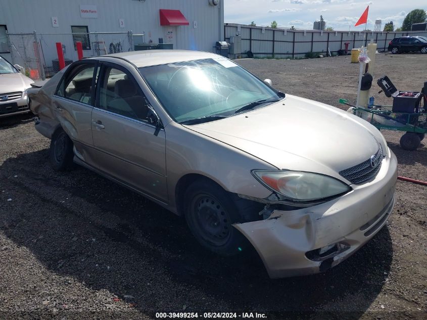 2003 Toyota Camry Le VIN: JTDBE32K030224433 Lot: 39499254