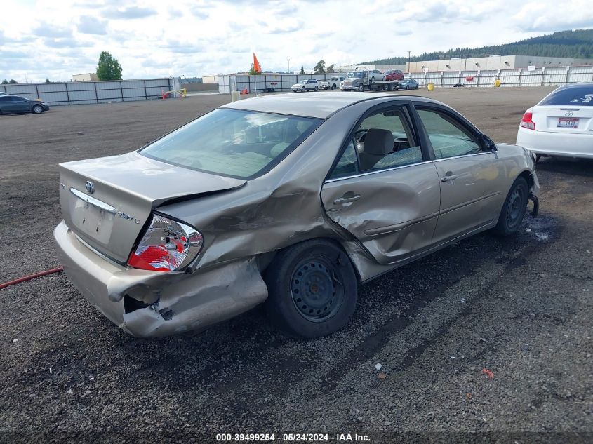 2003 Toyota Camry Le VIN: JTDBE32K030224433 Lot: 39499254