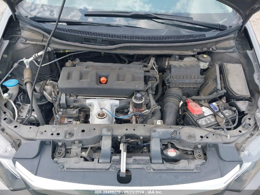 2012 Honda Civic Lx VIN: 2HGFB2F55CH602591 Lot: 39499270