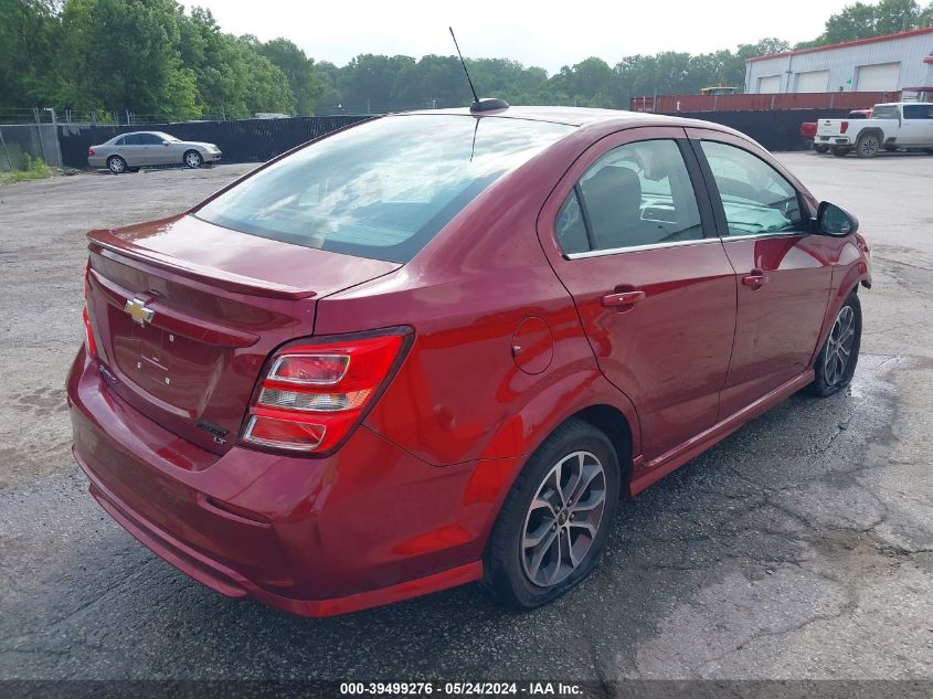 2017 Chevrolet Sonic Lt Auto VIN: 1G1JD5SH2H4119304 Lot: 39499276