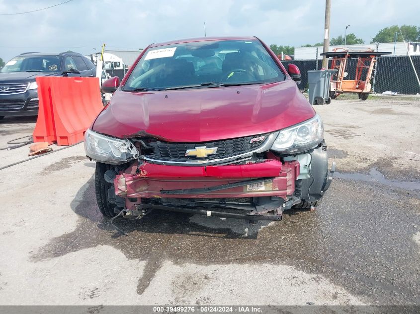 2017 Chevrolet Sonic Lt Auto VIN: 1G1JD5SH2H4119304 Lot: 39499276