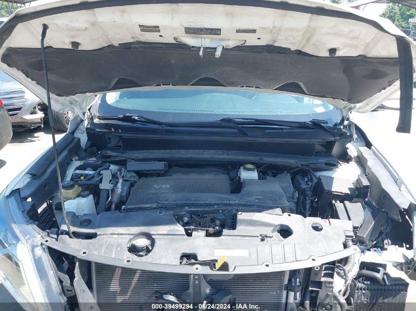 2019 Nissan Pathfinder Sv VIN: 5N1DR2MM5KC591584 Lot: 39499294