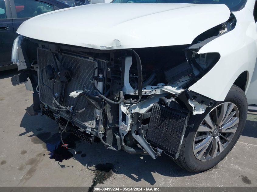 2019 Nissan Pathfinder Sv VIN: 5N1DR2MM5KC591584 Lot: 39499294