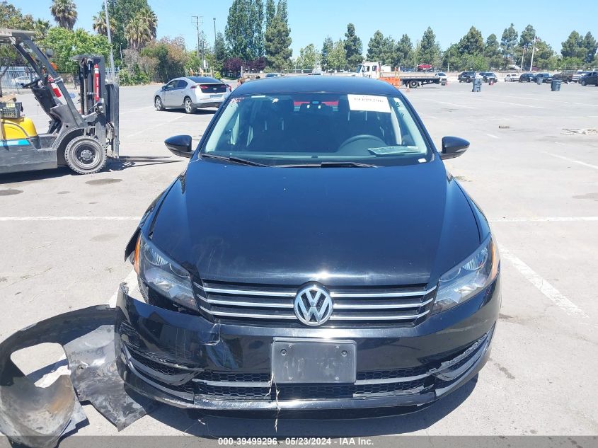 2012 Volkswagen Passat 2.5L S VIN: 1VWAP7A31CC085044 Lot: 39499296