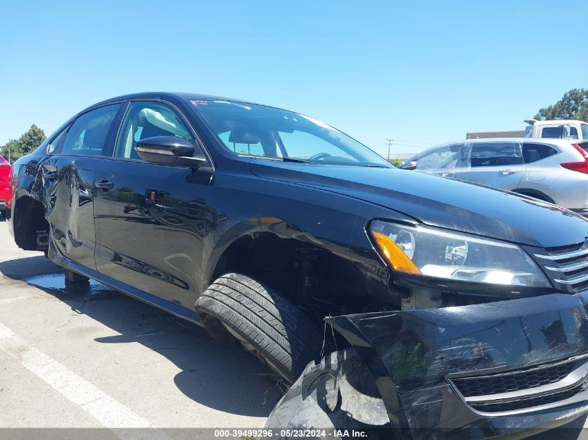 2012 Volkswagen Passat 2.5L S VIN: 1VWAP7A31CC085044 Lot: 39499296