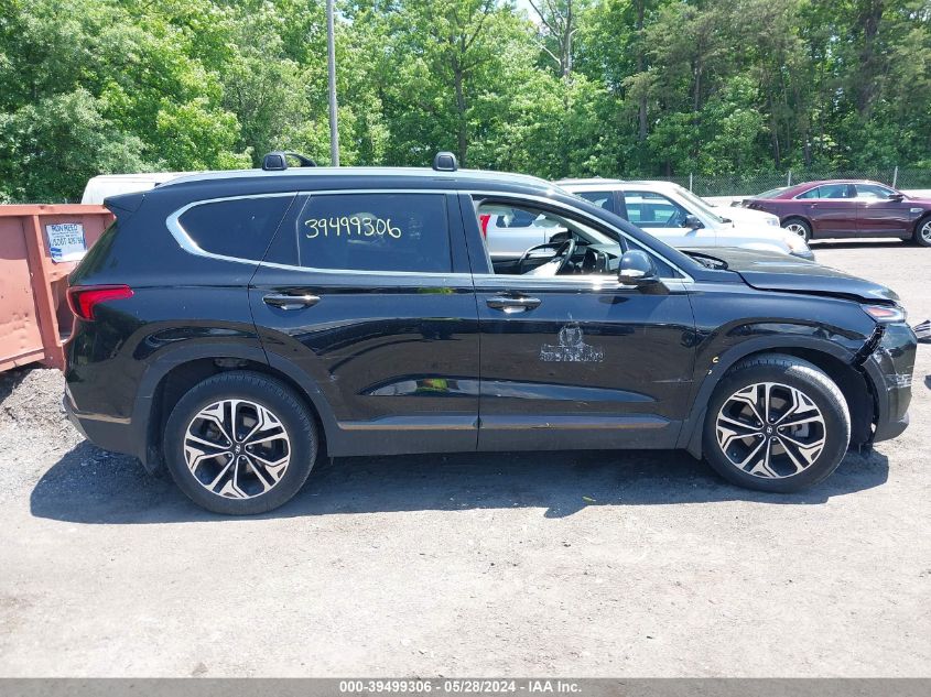 2020 Hyundai Santa Fe Limited 2.0T VIN: 5NMS5CAAXLH249378 Lot: 39499306