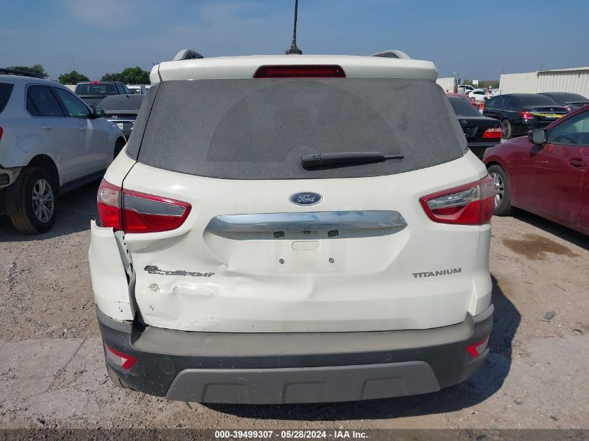 2021 Ford Ecosport Titanium VIN: MAJ3S2KE6MC436339 Lot: 39499307