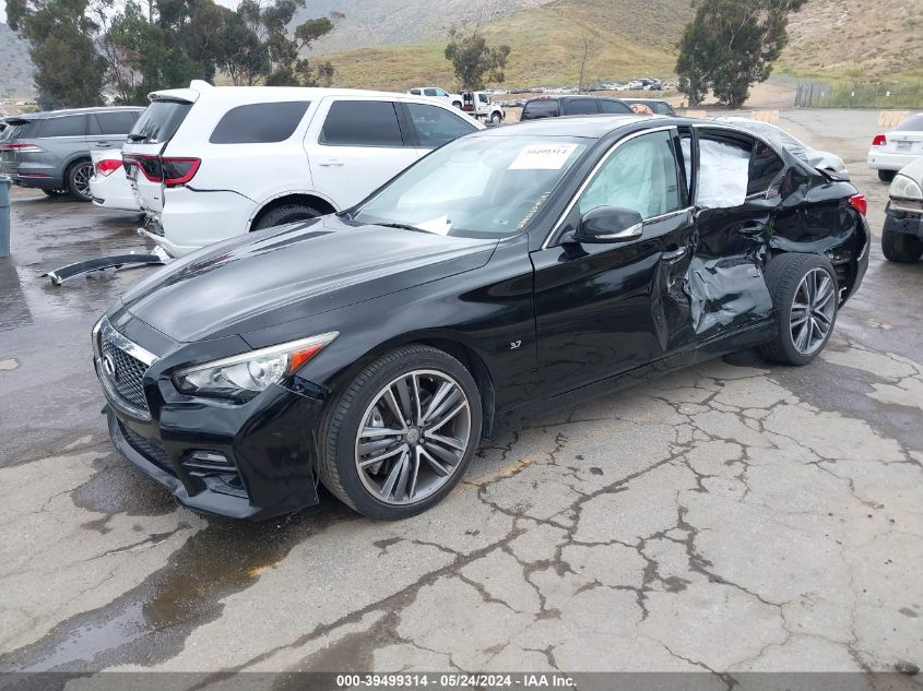 2015 Infiniti Q50 Sport VIN: JN1BV7AP3FM339015 Lot: 39499314