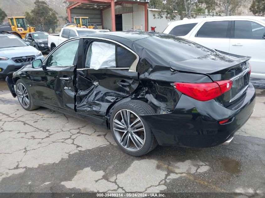 2015 Infiniti Q50 Sport VIN: JN1BV7AP3FM339015 Lot: 39499314