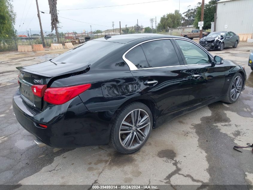 2015 Infiniti Q50 Sport VIN: JN1BV7AP3FM339015 Lot: 39499314