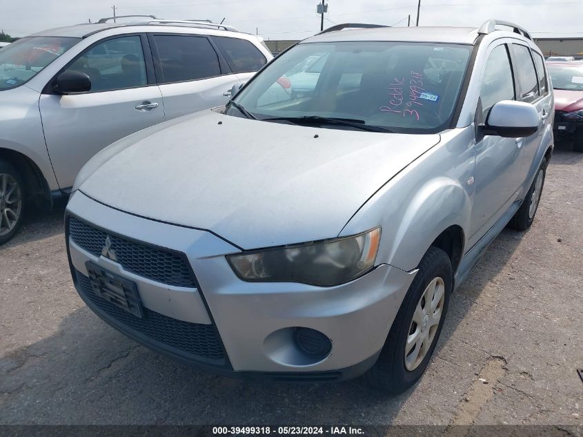 2012 Mitsubishi Outlander Es VIN: JA4AS2AW2CU028046 Lot: 39499318