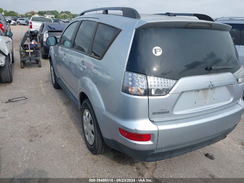 2012 Mitsubishi Outlander Es VIN: JA4AS2AW2CU028046 Lot: 39499318