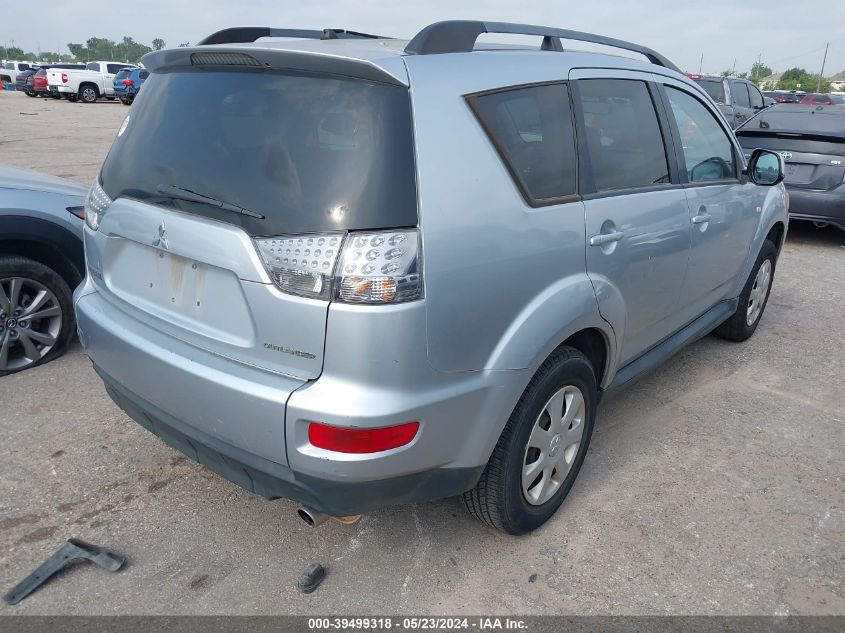 2012 Mitsubishi Outlander Es VIN: JA4AS2AW2CU028046 Lot: 39499318