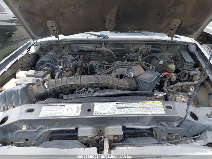 1998 Ford Ranger Splash/Xl/Xlt VIN: 1FTYR14U8WPA32609 Lot: 39499321