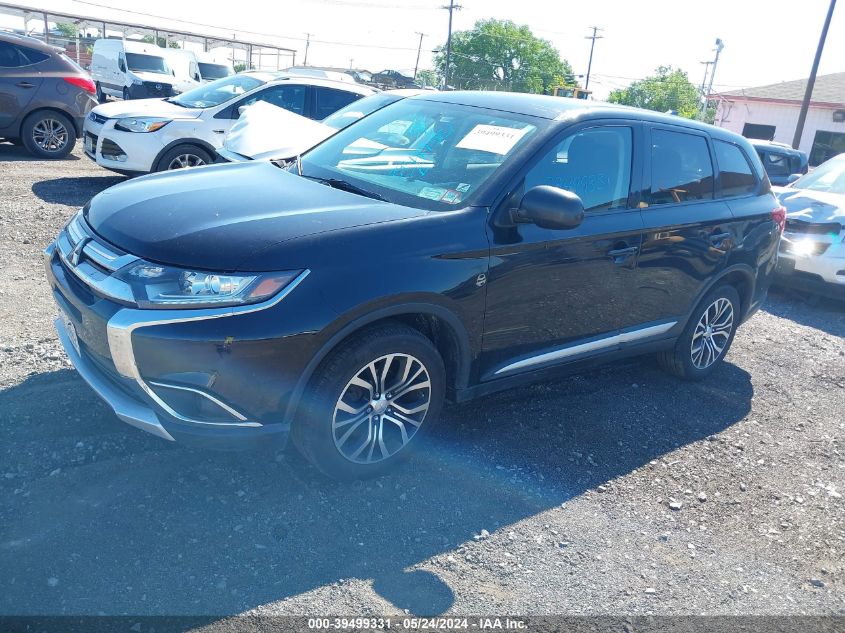 2017 Mitsubishi Outlander Es VIN: JA4AZ2A39HZ008811 Lot: 39499331