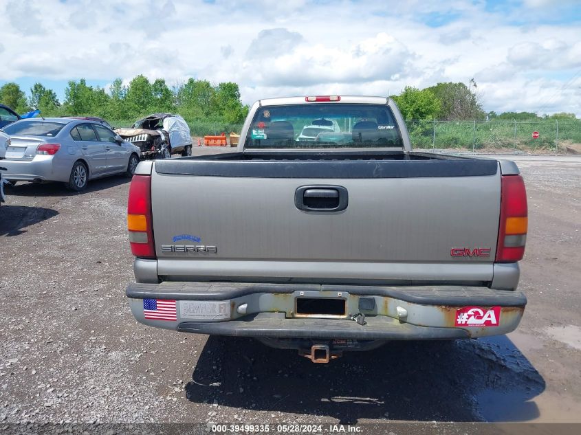 2000 GMC Sierra 1500 Sl/Sle VIN: 1GTEC14W5YE239057 Lot: 39499335