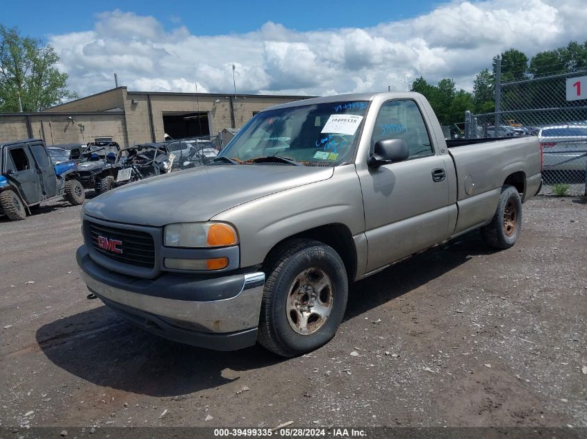 2000 GMC Sierra 1500 Sl/Sle VIN: 1GTEC14W5YE239057 Lot: 39499335