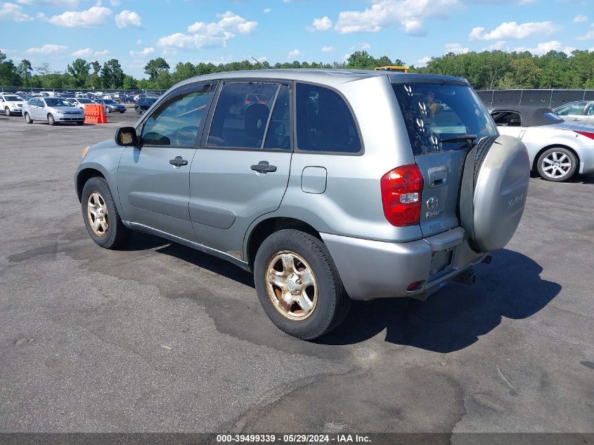 2004 Toyota Rav4 VIN: JTEGD20V940015690 Lot: 39499339