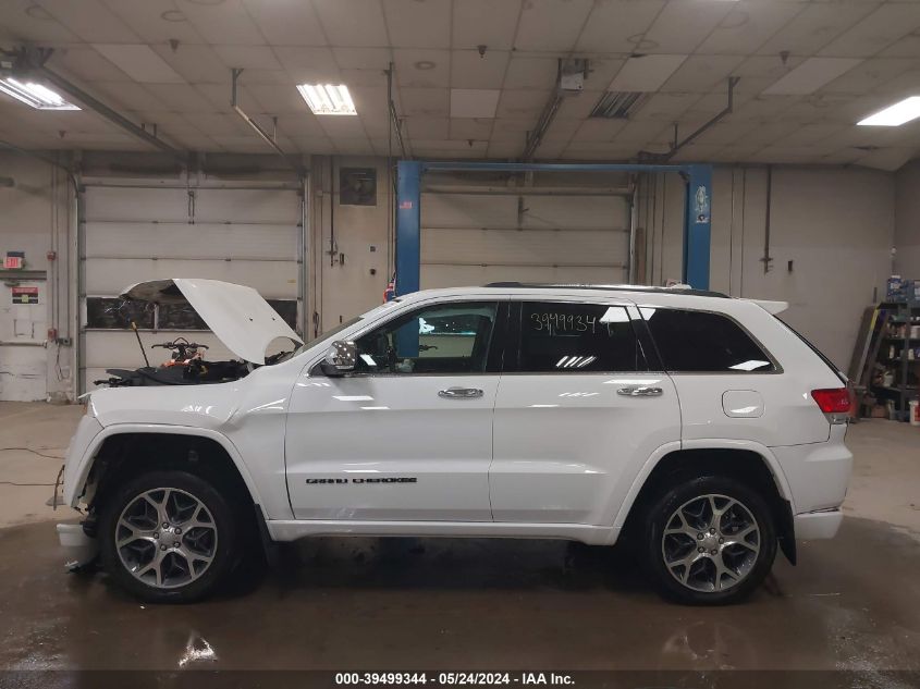 2019 Jeep Grand Cherokee Overland 4X4 VIN: 1C4RJFCT3KC655722 Lot: 39499344
