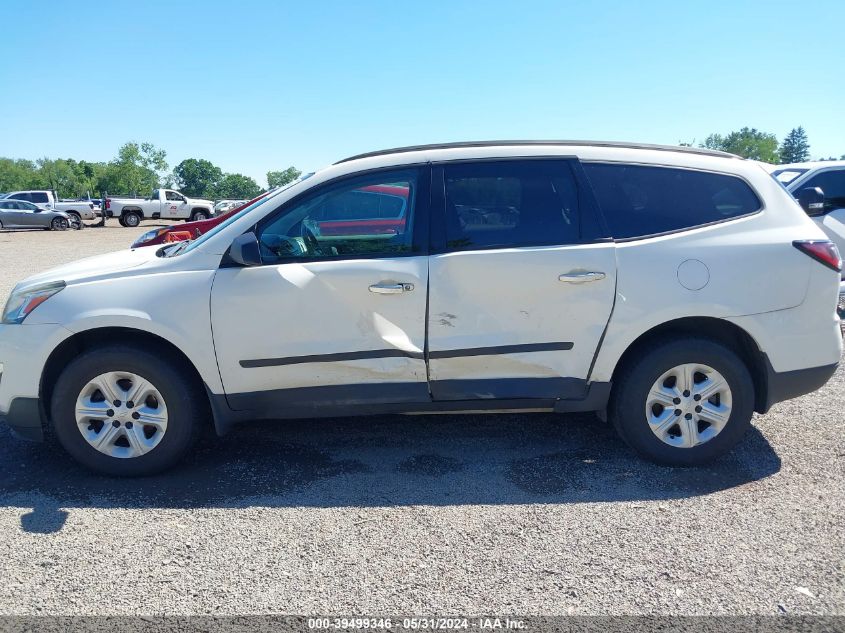 2013 Chevrolet Traverse Ls VIN: 1GNKVFED5DJ130405 Lot: 39499346